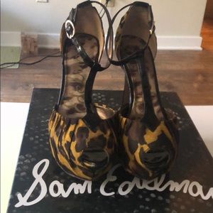 Gently Worn Sam Edelman Platforms
